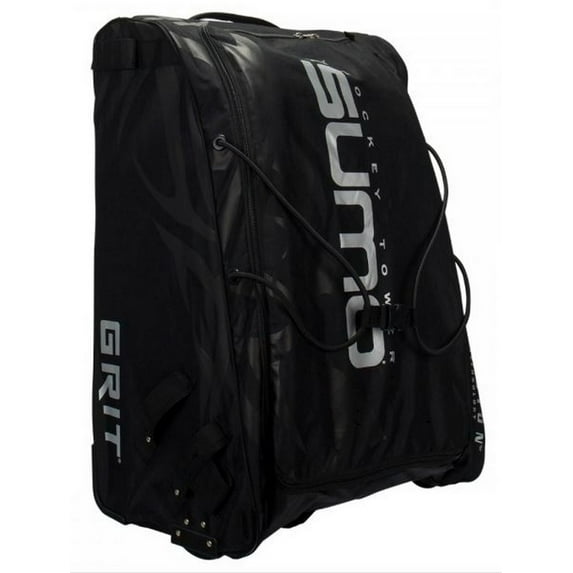 Grit Inc GT4 Sumo Hockey Goalie Tower 36" Wheeled Equipment Bag Black GT4-036-B