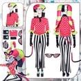 thumbnail image 2 of Disfraz de fantasía de Fizzarolli para mujer adulta, conjunto de ropa y sombrero, juego de rol, trajes de anime, traje de carnaval de Halloween, 2 of 5