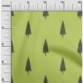 thumbnail image 1 of oneOone Viscose Jersey Fabric Tree Ikat Print Fabric By Yard 60 Inch Wide, 1 of 4