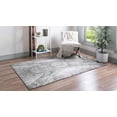 thumbnail image 2 of Unique Loom Sofia Collection Traditional Vintage Dark Gray Area Rug (6 0 x 9 0), 2 of 6