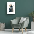 thumbnail image 2 of Trademark Fine Art Sally Ann Moss Stunning Blue 1 Canvas Wall Art, 2 of 4
