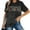 Grey, variant on iTNHFP Tshirt Women Tshirts Loose Fit Women'S Fashion Shirt Suitable For Short Sleeved Oversized Loose Fitting Shirt Independence Day Pattern Shirt Fashion T Shirt