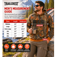 thumbnail image 5 of TrailCrest by Treel Men's Hoodie Sweatshirt - Comfortable, Stylish Camo Jacket for Outdoor Activities, Hunting and Casual Wear, Camo & Brown, 2X, 5 of 8