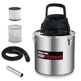 thumbnail image 1 of Aspiradora de cenizas Shop-Vac de 4 galones y 2.0 HP de potencia máxima, 7.0 amperios, con filtro HEPA, manguera y accesorios para chimeneas, estufas de leña, estufas de pellets y parrillas. 4040988, 1 of 5
