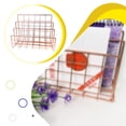 thumbnail image 3 of Billuyoard Soporte para libros de sobremesa organizador estante de almacenamiento estante ahorro de espacio exhibición de periódicos Almacenamiento y organización del hogar Grande, 3 of 6