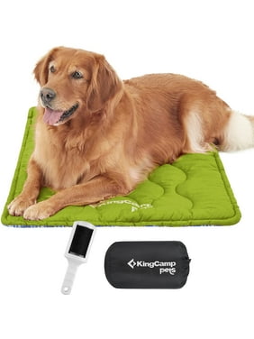 KingCamp Dog Crate Pad Washable Dog Bed Mat for All Stype Dogs and Cats Green