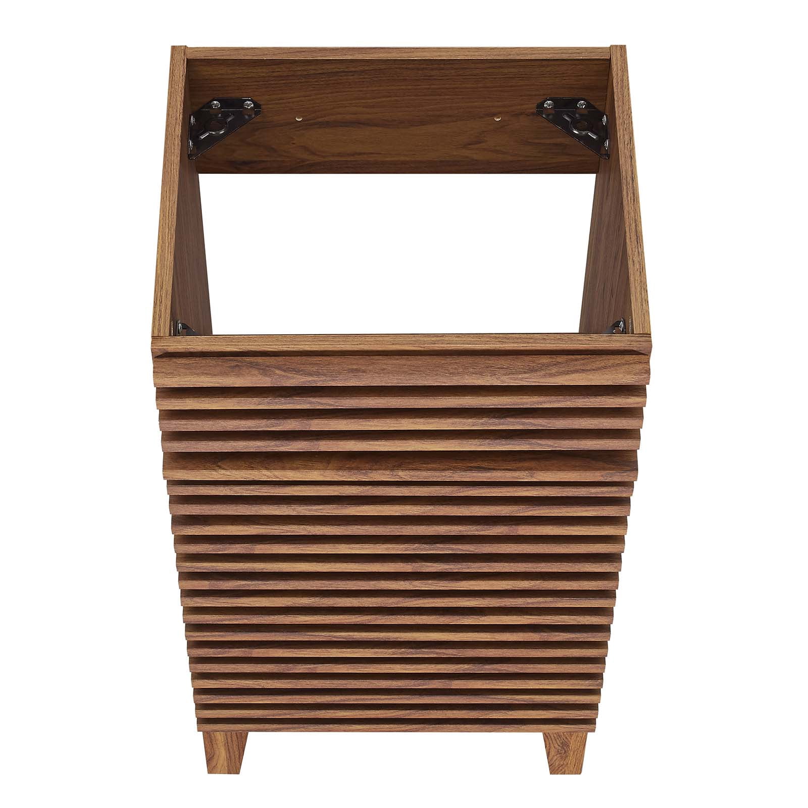 Modway Render 18" Bathroom Vanity Cabinet (Sink Basin Not Included) in Walnut