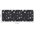 thumbnail image 7 of Dark Blue Sun Moon Cloud Star Pattern Kitchen Rug Mat,Kitchen Runner Rugs Non Skid Washable,Decorative Kitchen Floor Mats for Kitchen,Sink,Laundry,17"x47.2", 7 of 7
