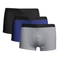 thumbnail image 1 of Aayomet Men's Boxer Briefs Rise Underwear Combination Breathable Boxer Shorts Swimming Trunks (Gray, XL), 1 of 3