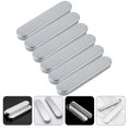 thumbnail image 4 of 6 piezas de contenedores de almacenamiento portátiles de tintplate vacío Cajones de almacenamiento rectangular de metal, 4 of 6