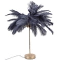 thumbnail image 4 of Decoration Lamp,G4 Ostrich Feather Table Feather Table Lamp Bedside Light High-End Performance, 4 of 14