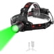 thumbnail image 1 of Headlamp Green Light, 1000 Lumen Headlamp, Green LED, Rechargeable for Hunting, Focus, Adjustable, USB Headlamp, Headlamp, Green Light, 3 Modes for Ni, 1 of 5