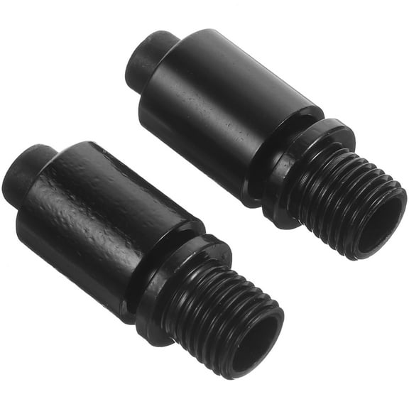 MERRYHAPY 2Pcs Electric Guitar Tremolo Arm Socket Black Metal Whammy Bar Jack Replacement Accessory