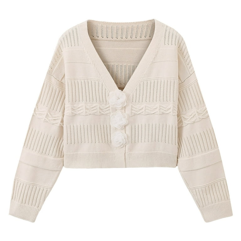 Casual Solid Hollowed Out Patchwork V Neck Sweaters(3 Colors) Casual Solid Hollowed Out Patchwork V Neck Sweaters(3 Colors)