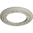thumbnail image 3 of Ekena Millwork 12 1/4"OD x 7 1/2"ID x 7/8"P Roped Medway Ceiling Medallion (Fits Canopies up to 7 1/2"), Hand-Painted Pot of Cream Crackle, 3 of 6