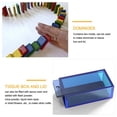 thumbnail image 2 of Yuarrent Caja de dominó con tapa Molde de resina epoxi Tejidos de silicona Caja de almacenamiento Molde Multiusos DIY Artesanía Joyería Molde para el Artesanía Yuarrent HA019309-00, 2 of 5