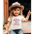 thumbnail image 2 of America Needs Cowgirls Shirt for Women Teens & Girls Vintage Western 4th of July Patriotic Tee Natural Shirt Youth Large, 2 of 7
