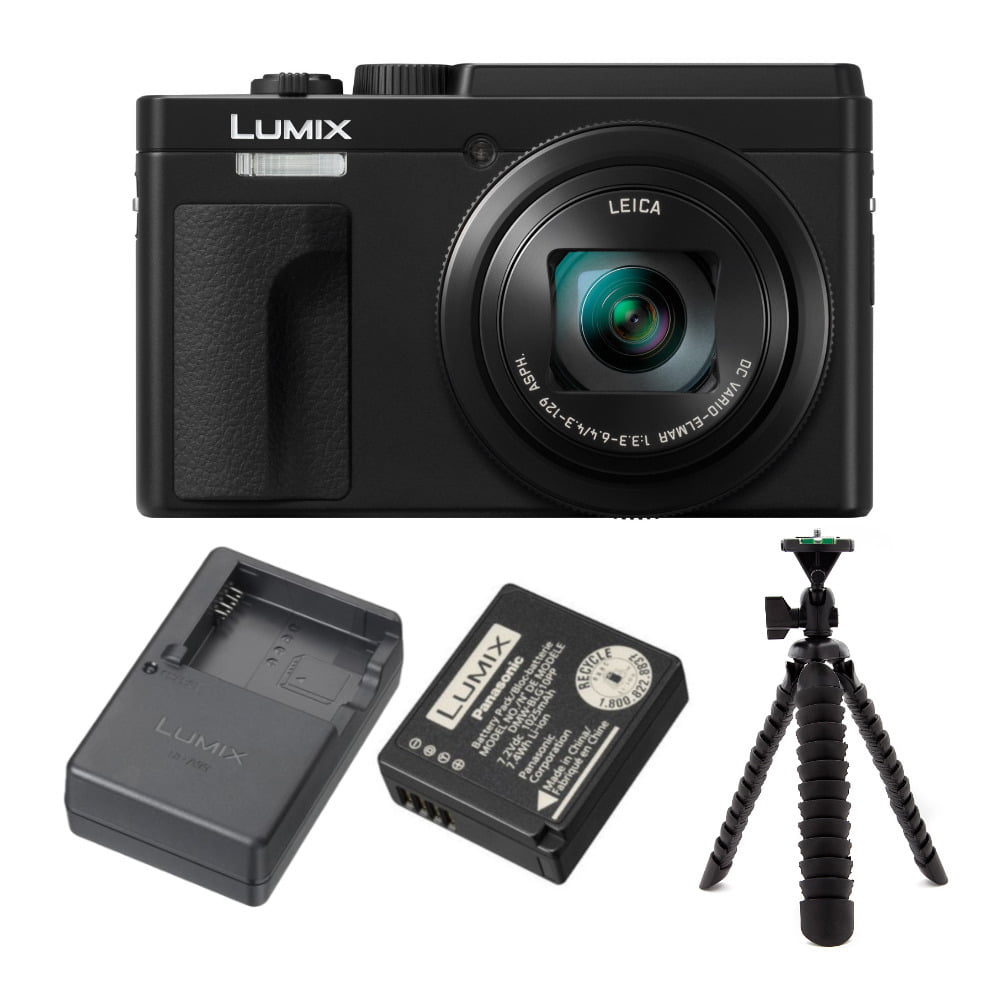 stapel Precies Verdienen Panasonic LUMIX ZS80 Travel Zoom Lens Digital Camera with Accessory Bundle  - Walmart.com