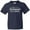 Navy, variant on Inktastic From Sacramento California in White Distressed Text Youth T-Shirt