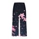 thumbnail image 5 of Conjuntos Cortos para Mujeres Impresión Floral de Verano Casual Manga Corta Cuello Redondo Y Pantalones Recortados Conjunto de Poliéster, Traje de Verano Casual, 5 of 7