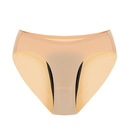 

Fragarn Womens Cotton Underwear Soft Stretch Bikini Panties High Cut Panties Sexy Low Rise Hipster Cheeky Beige