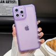 thumbnail image 4 of for iPhone 11 pro Sparkly Cute Transparent Case, Soft Silicone TPU, Camera Raised Protection, Anti-Slip and Anti-Shock, Glittering Suitable for Women, Girls - Purple, 4 of 7