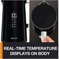 thumbnail image 3 of KRUPS BW801852 Smart Temp Digital Kettle Full Stainless Interior and Safety Off, 1.7-Liter, Black, 3 of 7