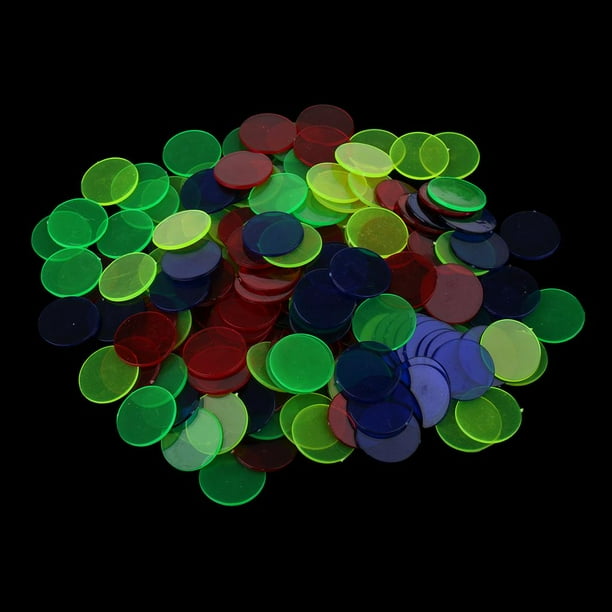 300 Fichas De Bingo De Plástico Profesionales – Colores Brillantes, Tamaño 1,5 Cm, Ideales Para Juegos De Mesa Y Sorteos