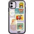 thumbnail image 2 of CASETiFY Impact Case for iPhone 11 - Postage Party - Clear Black, 2 of 4