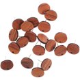 thumbnail image 2 of 20pcs Wood Stud Earring Posts Wooden Flat Earring Pin Studs DIY Earring Posts, 2 of 8