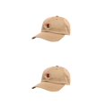 thumbnail image 4 of Guardurnaity Gorra de béisbol con bordado de rosas florales para hombre y mujer, gorra de lona ajustable de algodón con visera Caqui 2piezas, 4 of 6