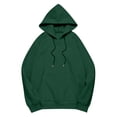 thumbnail image 4 of MLQIDK Cute Solid Color Hoodie for Girls Long Sleeve Solid Color Cute Sweatshirts Pullover Cute Girls Hoodies Kids 10-12 Years 120(5-6 Years), 4 of 5
