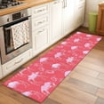 thumbnail image 3 of Desert Camel 2'x6' Runner Rug, Summer Sand Camel Animal Vintage Pink Washable Non-Slip Area Rugs for Hallway Kitchen Floor Bedroom Entryway, StainResistant Laundry Carpet Decoration Indoor Mat, 3 of 9