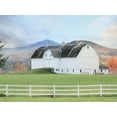 thumbnail image 2 of Deiter, Lori 24x19 White Modern Wood Framed Museum Art Print Titled - Adirondack Farm, 2 of 4