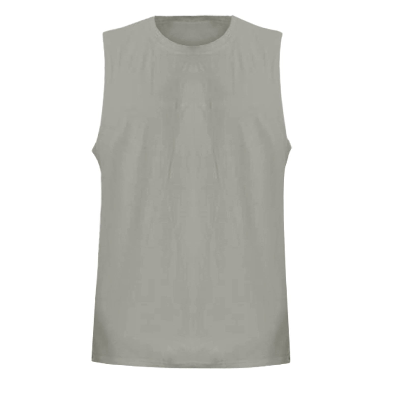 Tank Tops Men Gym Summer Large Split Loose Sports Fitness Lengthened