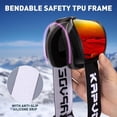 thumbnail image 6 of KAPVOE Ski Goggles OTG - over Glasses Ski/Snowboard Goggles for Men, Women & Youth - 100% UV Protection, 6 of 7