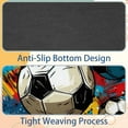 thumbnail image 4 of Football Gaming Mouse Pad Desk Mat, Square 8.3x9.8 Inch Non-Slip Rubber Bottom Printed Design for Office and Gaming, 4 of 6