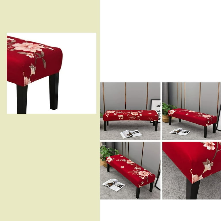 Bench chair online slipcovers