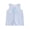 Blue, variant on Cenuakty Baby 6M 12M 18MBoy Birthday Striped Romper Summer Fashionable Letters Embroidery Crew Neck Sleeveless Jumpsuit