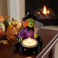 thumbnail image 6 of Witch Halloween Decorations with Skull Candle Holder, Spooky Halloween Table Decor for Party Centerpiece, Halloween Party Decorations for Home Gift, 6 of 6