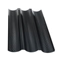 thumbnail image 5 of Joernso 2/3/4 Grooved Nonstick Perforated French Bread Baguette Bake Mold Baking Pan, 5 of 6