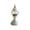 White, variant on Black Vintage European-Style Electronic Candle Night Light Personalized Romantic-Style Ambiance Lanterns Led Holiday Table Lamp