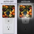 thumbnail image 2 of Thanksgiving fruits Square LED Night Lights - Small, Portable Lighting for Any Room - Energy Efficient & Long-lasting - for Bedroom, Bathroom, and Hallway, 2 of 6