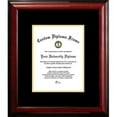 thumbnail image 3 of Campus Images CMBS0011014 10 x 14 in. Classic Certificate Frame with Black & Gold Mats, Black, 3 of 3