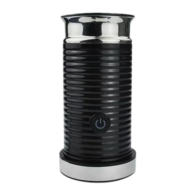 Espumador de leche eléctrico, vaporizador y calentador de leche automático para macchiato de oficina Negro