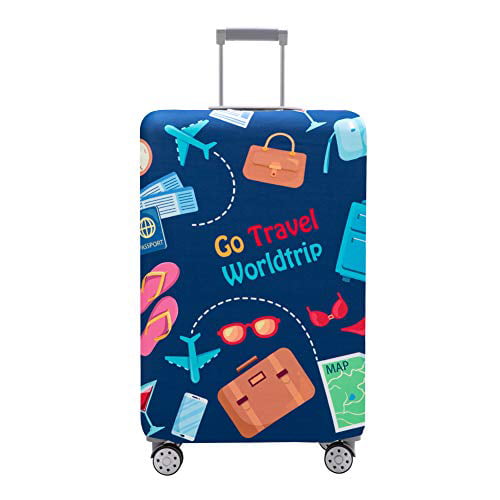 Luggage Protective Covers Washable Travel Luggage Cover Suitcase 18-32 Inch