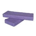 thumbnail image 1 of Siruishop Yoga Bolster Professional Multipurpose Ergonomic Support Soft Support Pillow Linen Purple, 1 of 8