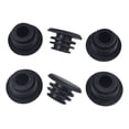 thumbnail image 3 of Rubber Bike Handlebar End Bike Grip Bicycle Bar End 6 Pack, 3 of 9