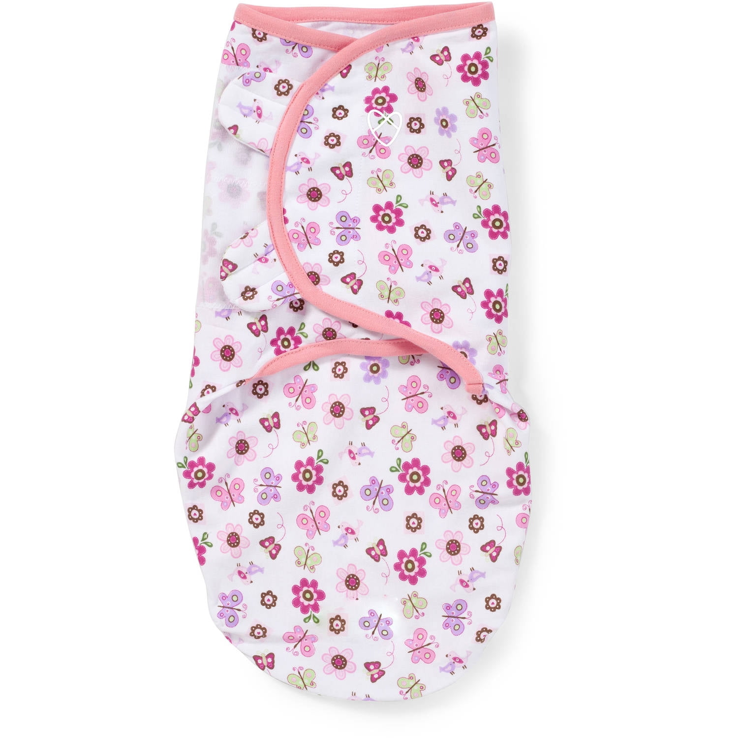 SwaddleMe Original Swaddle, 1Pack, Flutter Flowers, Small Walmart