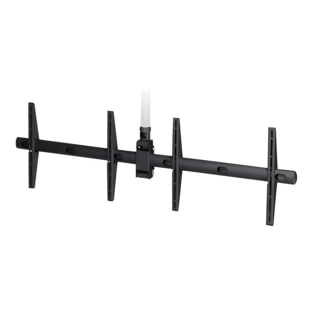 Premier Mounts ECM-D70T - Mounting kit (ceiling mount) - for 2 flat panels - black - screen size: 46" - ceiling mountable